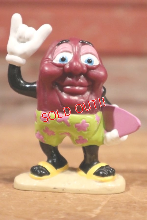 画像1: ct-190801-15 California Raisins / 1988 PVC "Boy With Surfboard"