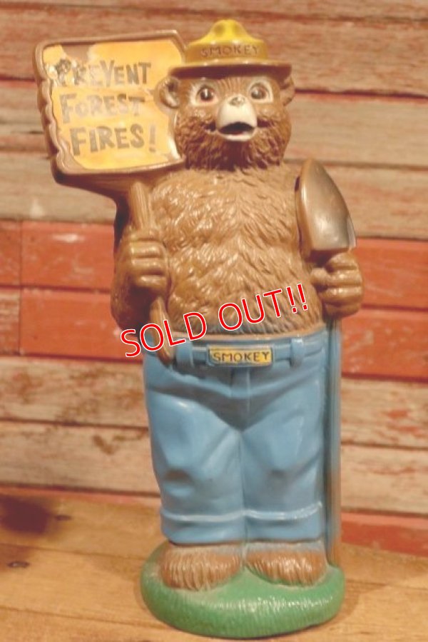 画像1: ct-190801-06 Smokey Bear / 1970's Coin Bank