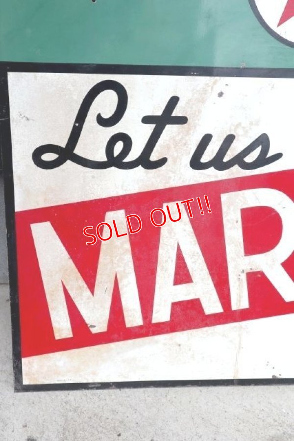 画像3: dp-190801-37 TEXACO / 1940's MARFAK W-side Sign