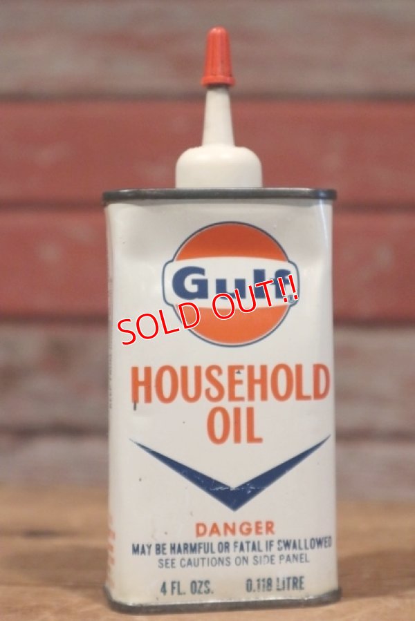 画像2: dp-190801-34 Gulf / 1960's〜Household Oil Can