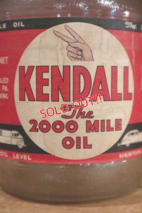 画像2: dp-190801-20 Kendall / 1940's-1950's Bottle