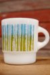 画像1: nfk-190801-02 Fire-King / Jaggy Stripe Mug (1)