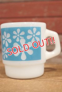 nfk-190801-03 Fire-King / Rhythmic Flower Mug