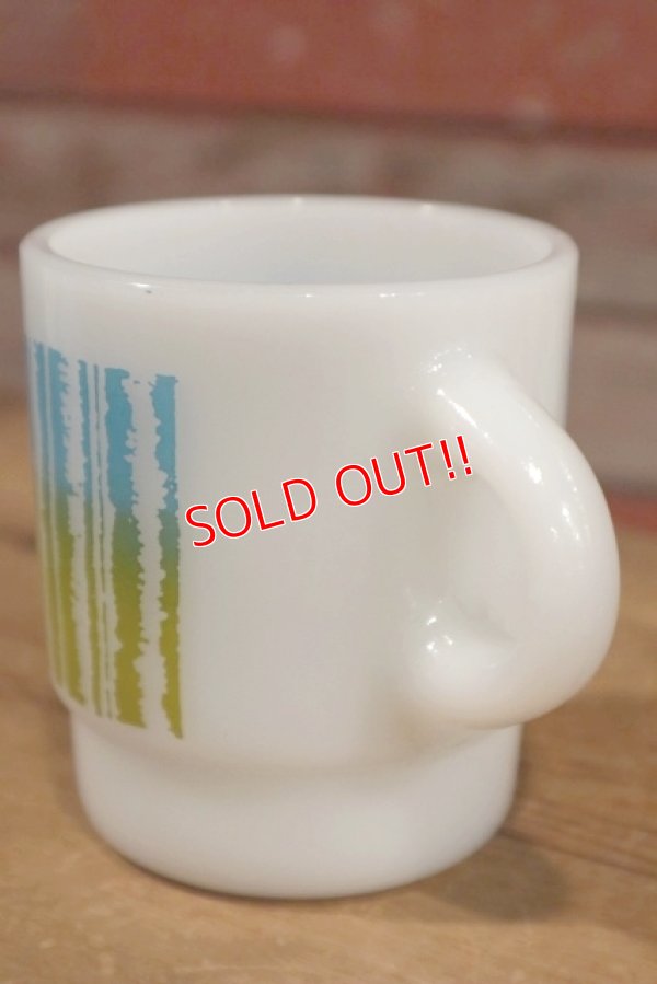 画像4: nfk-190801-02 Fire-King / Jaggy Stripe Mug