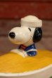 画像2: ct-190801-11 Snoopy / Determined 1976 Coin Bank "Sailor" (2)