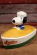 画像1: ct-190801-11 Snoopy / Determined 1976 Coin Bank "Sailor" (1)