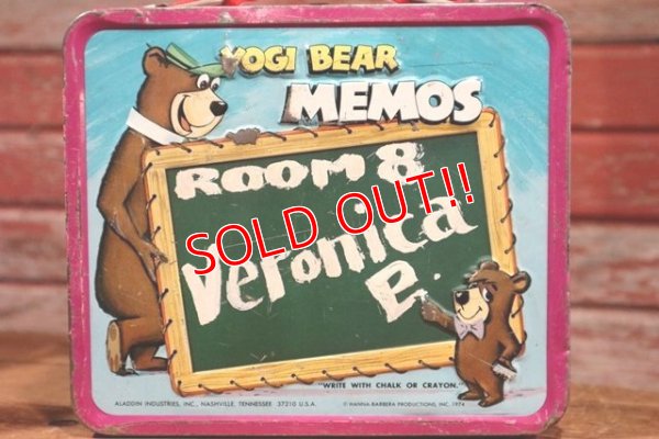 画像5: ct-190905-31 Yogi Bear / Aladdin 1970's Metal Lunch Box