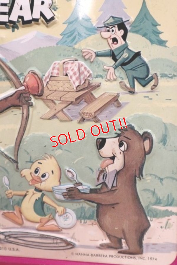画像4: ct-190905-31 Yogi Bear / Aladdin 1970's Metal Lunch Box