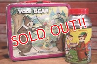 ct-190905-31 Yogi Bear / Aladdin 1970's Metal Lunch Box
