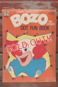 ct-190910-54 Bozo the Clown / 1971 Dot Fun Book