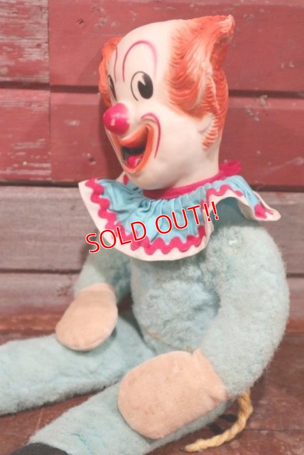 画像3: ct-190912-04 Bozo the Clown / Knickerbocker 1960's Rubber Face Doll