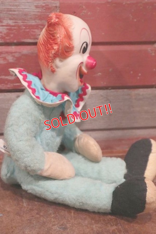 画像6: ct-190912-04 Bozo the Clown / Knickerbocker 1960's Rubber Face Doll