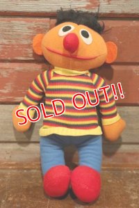 ct-190910-52 SESAME STREET / Ernie 1980's Knickerbocker Doll