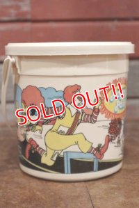 ct-190910-98 McDonald's / 1980's Plastic Pail (Bucket)