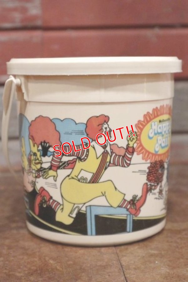 画像1: ct-190910-98 McDonald's / 1980's Plastic Pail (Bucket)