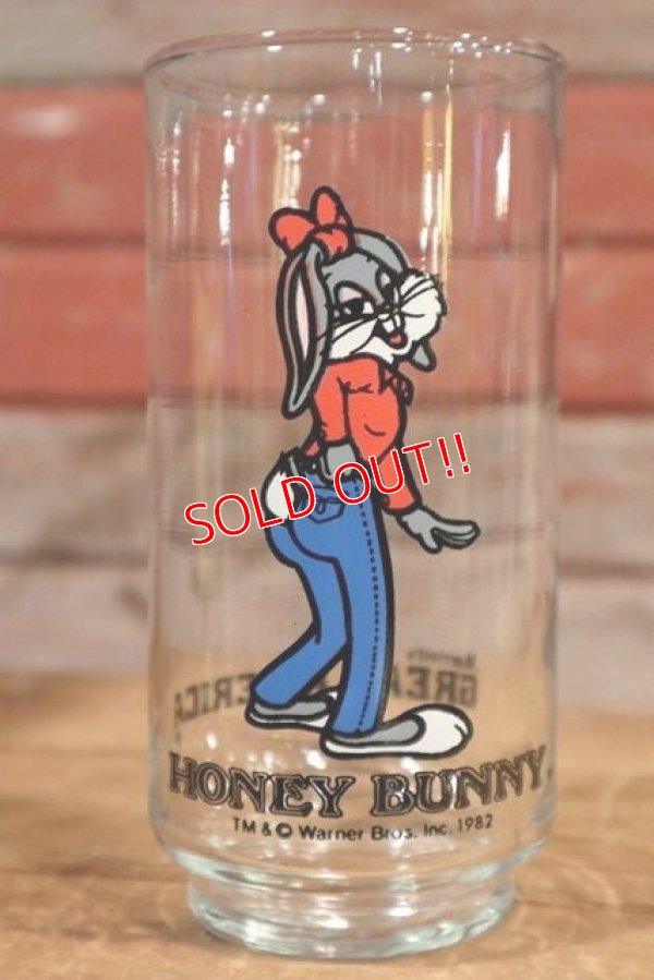 画像1: ct-190910-68 Honey Bunny / GREAT AMERICA 1982 Glass