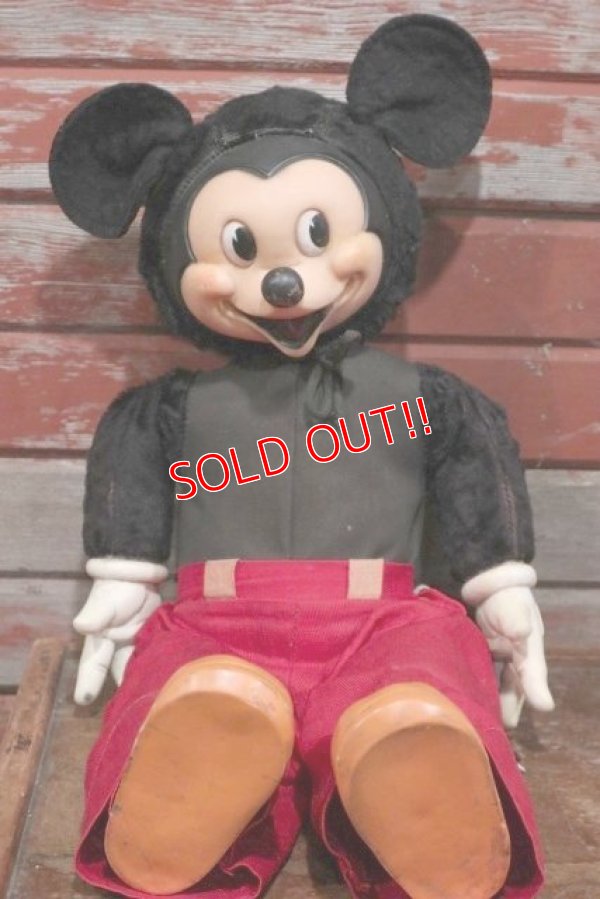 画像1: ct-190912-02 Mickey Mouse / Gund 1950's Doll