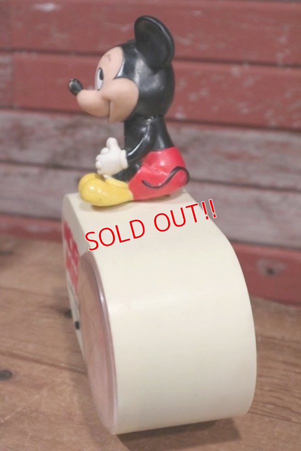 画像7: ct-190905-64 Mickey Mouse / 1970's-1980's Alarm Clock Radio