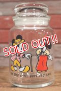 ct-190905-84 Mickey Mouse & Minnie Mouse / 1960's-1970's Glass Jar