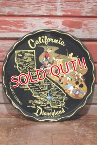 ct-190905-76 California Disneyland / 1970's Serving Tin Tray