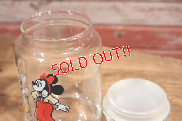 画像6: ct-190905-84 Mickey Mouse & Minnie Mouse / 1960's-1970's Glass Jar