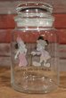 画像4: ct-190905-84 Mickey Mouse & Minnie Mouse / 1960's-1970's Glass Jar