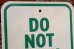 画像2: dp-190901-36 Road Sign "DO NOT PARK" (2)