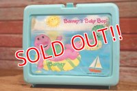 ct-190901-14 Barney & Baby Bop / THERMOS 1990's Plastic Lunch Box