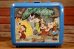 画像1: ct-190901-13 Snow White and the Seven Dwarfs / Aladdin 1990's Plastic Lunch Box (1)