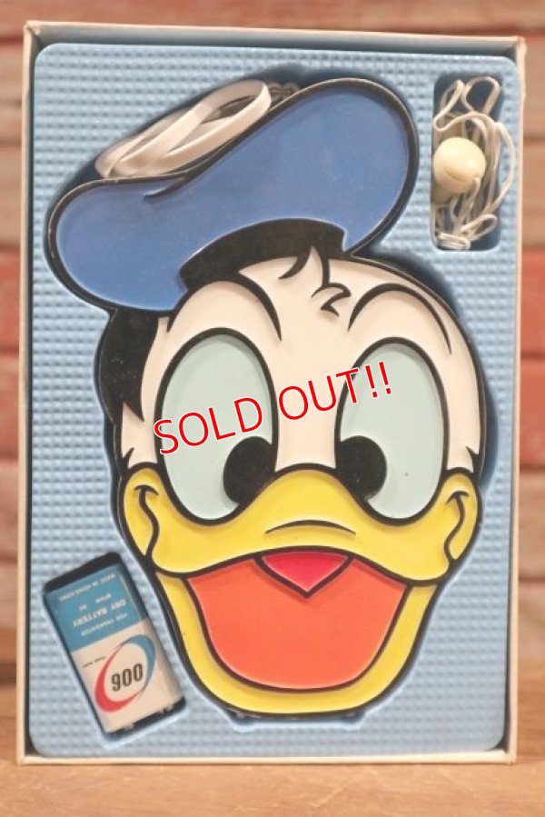 画像2: ct-190910-67 Donald Duck / 1970's Transistor Radio