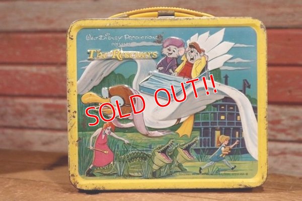 画像1: ct-190905-75 The Rescuers / Aladdin 1970's Lunch Box