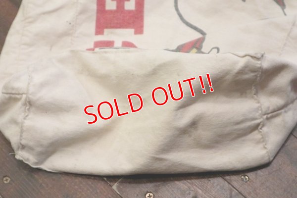 画像8: ct-190901-12 Snoopy / 1970's Tote Bag