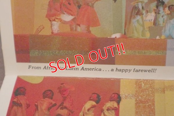 画像8: ct-190101-34 Disneyland / 1970's It's A Small World 12 Colorful Scenes