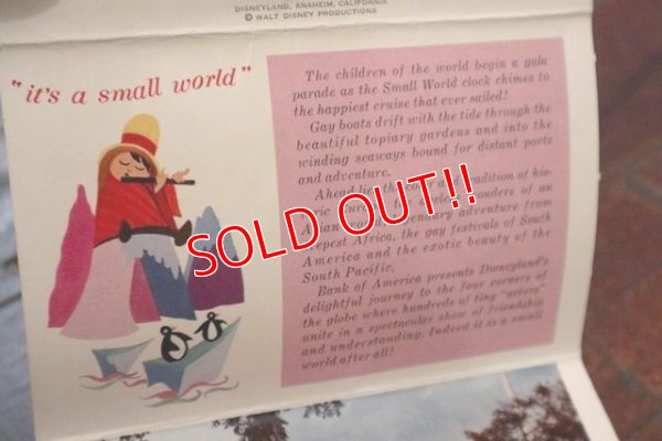 画像4: ct-190101-34 Disneyland / 1970's It's A Small World 12 Colorful Scenes
