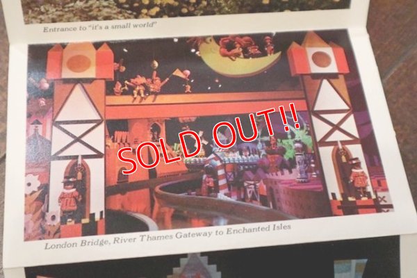 画像5: ct-190101-34 Disneyland / 1970's It's A Small World 12 Colorful Scenes