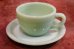 画像1: dp-180508-70 Fire-King / Extra Heavy 1940's-1950's Cup & Saucer (1)