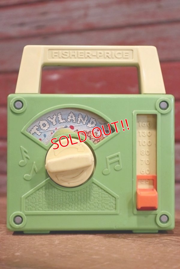 画像1: ct-190910-36 Fisher-Price / Pocket Radio 1983 "TOYLAND"