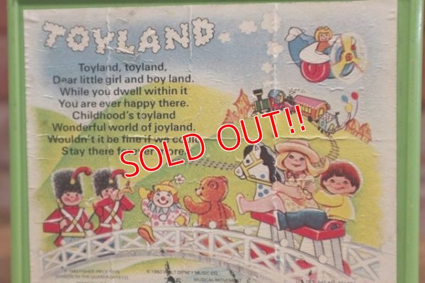 画像7: ct-190910-36 Fisher-Price / Pocket Radio 1983 "TOYLAND"