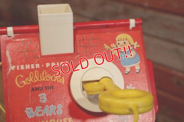 画像7: ct-190901-03 Fisher-Price / 1967 Goldilocks and the 3 Bears Playhouse