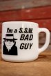 画像1: dp-191001-07 FEDERAL / 1960's〜 I'm a S.S.W. BAD GUY Mug (1)