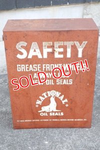 dp-191001-08 National Bearing Co. / 1950's〜SAFETY Metal Cabinet