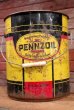 画像2: dp-191001-06 PENNZOIL / 1973 5 U.S.Gallons Motor Oil Can (2)