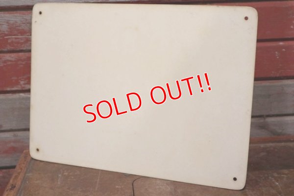 画像6: dp-191001-10 FIRE EXTINGUISHER HERE / Vintage Plastic Sign