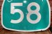 画像3: dp-191001-11 Road Sign "CALIFORNIA 58" (3)