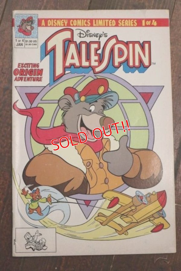 画像1: bk-140723-01 TALESPIN / 1990's Comic (A)