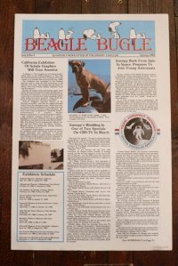 ct-140812-26 SNOOPY / 1980's BEAGLE BUGLE (E)