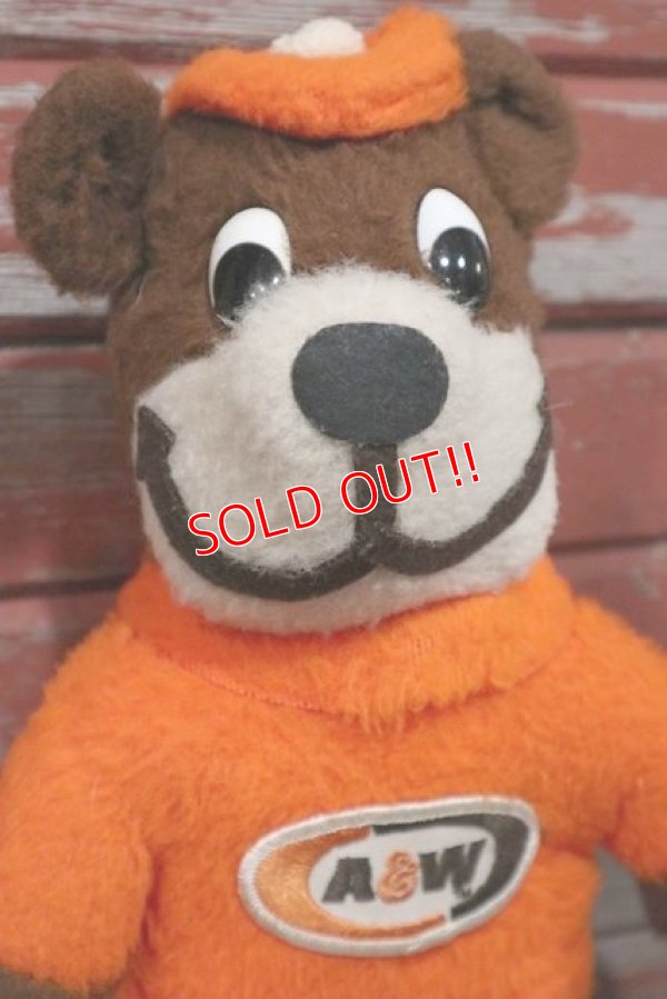 画像2: ct-191001-48 A&W / Great Root Bear 1970's Plush Doll