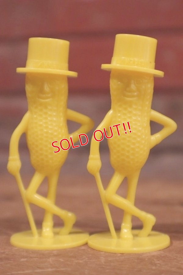 画像1: ct-191001-67 Planters / Mr.Peanut 1950's Salt & Pepper