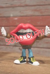 ct-191001-36 General Foods / Tang Lips "Lance" 1980's Bendable Figure