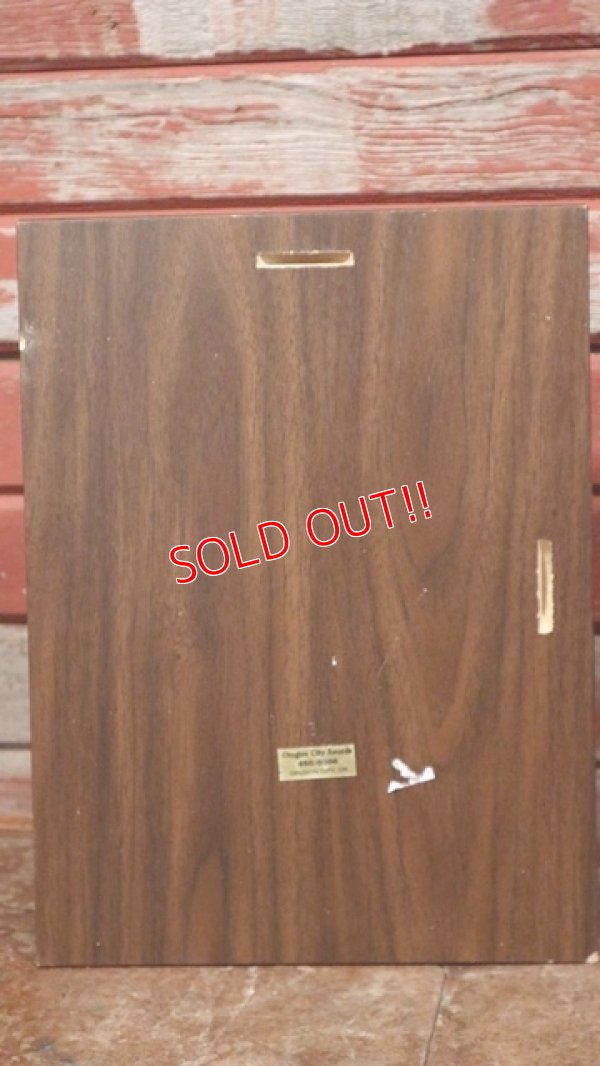 画像5: ct-190910-08 Porky Pig / 1980's-1990's Plush Doll & Wood Plate